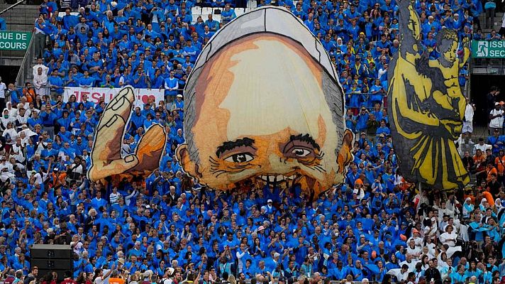 Telediario Fin de Semana - El papa culmina su visita a Marsella y pide regularizar la inmigración