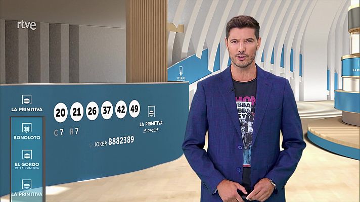 Loterías - Sorteo de la Bonoloto y Primitiva del 23/09/2023