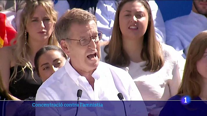 Feijóo fa servir l'amnistia com a palanca per a la investidura