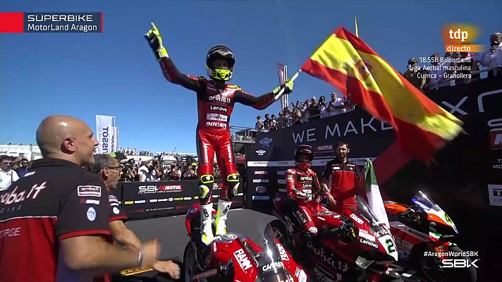 Bautista gana la segunda carrera de Aragón y tendrá su primera bola de partido en Portimao