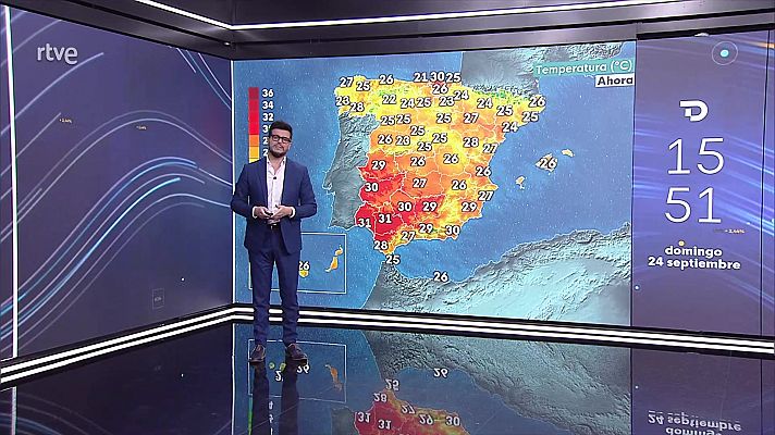 El tiempo - Intervalos de viento fuerte de Levante en el Estrecho