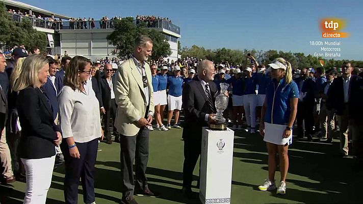 Susan Petersen alza la tercera Solheim Cup consecutiva para Europa