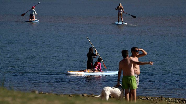 La semana comienza con sol y temperaturas al alza, sobre todo en el interior peninsular