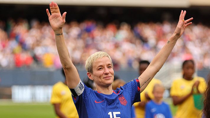 Megan Rapinoe se retira de la selección de Estados Unidos