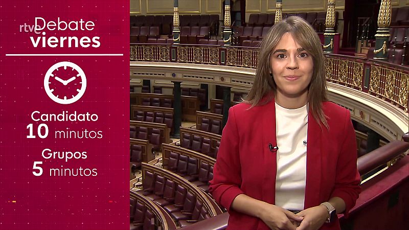 Parlamento - Conoce el Parlamento - Cmo es el debate de investidura - 23/09/2023