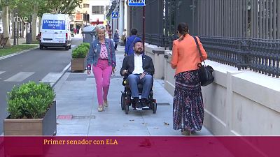 Parlamento - El reportaje - Juan Ramn Amores: primer senador con ELA - 23/09/2023