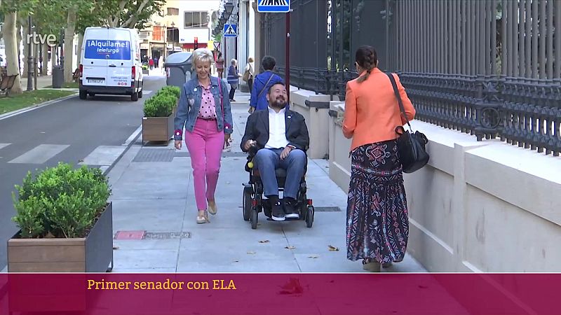 Parlamento - El reportaje - Juan Ramón Amores: primer senador con ELA - 23/09/2023