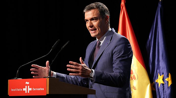 Informativo 24h - Sánchez defiende el uso de las lenguas cooficiales en el Congreso y lo considera "imprescindible" para protegerlas