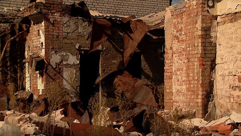 Limán, de ciudad próspera a símbolo de devastación de la guerra en Ucrania