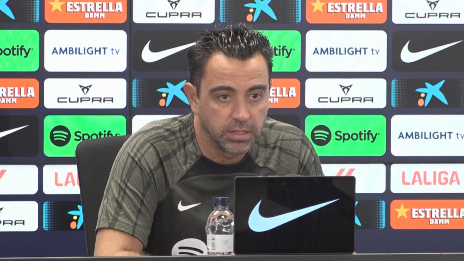 Xavi: "Ha sido un gran finde para nosotros poniéndonos líderes"