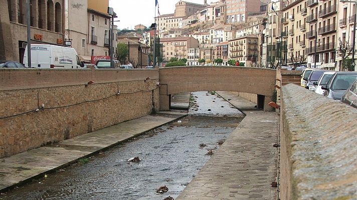 El río Queiles se segmentará para detectar el origen del foco de gastroenteritis en Tarazona