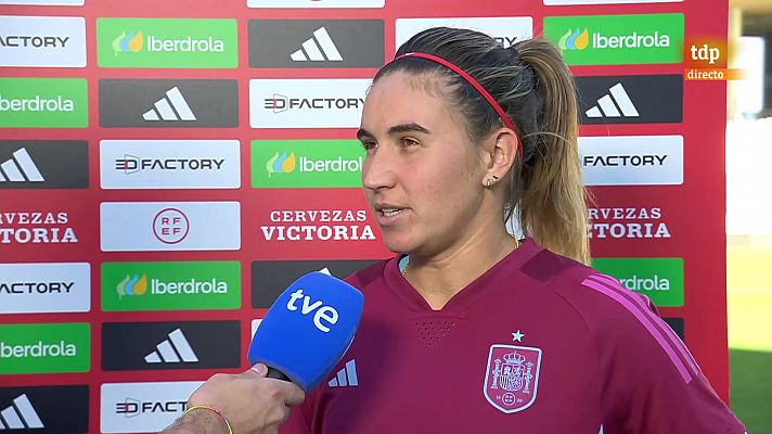 Fútbol - Mariona Caldentey, a RTVE: "Desde dentro estamos contentas con las sensaciones"