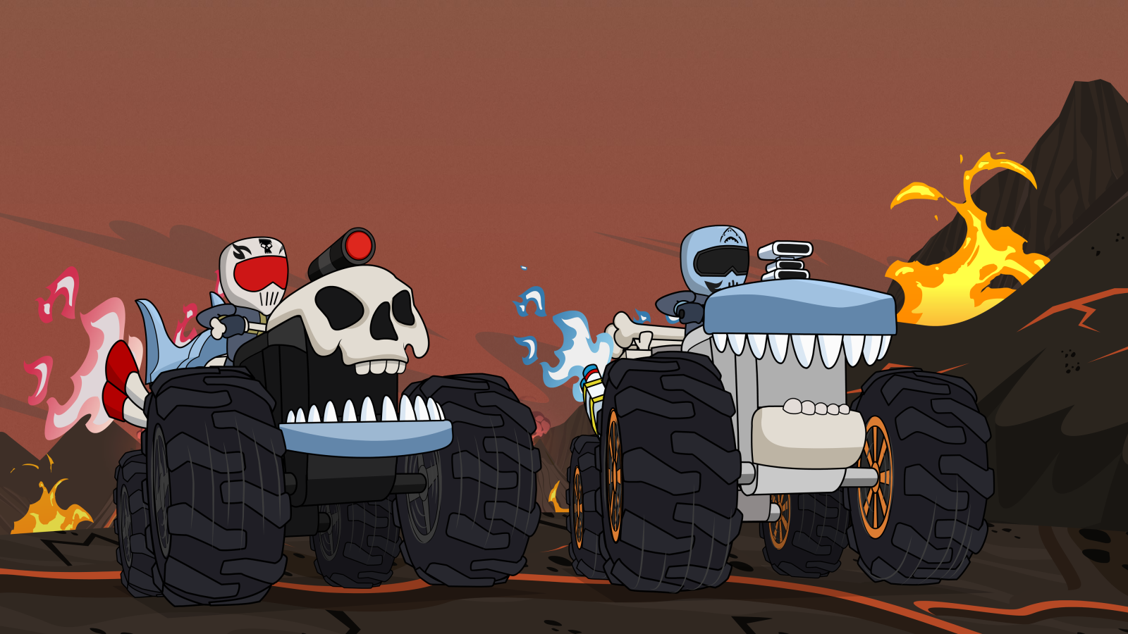 Angy Volcano: Carrera entre lavaAngy Volcano: Carrera entre lava - Swap Riders: Tunning The Beast | Ver