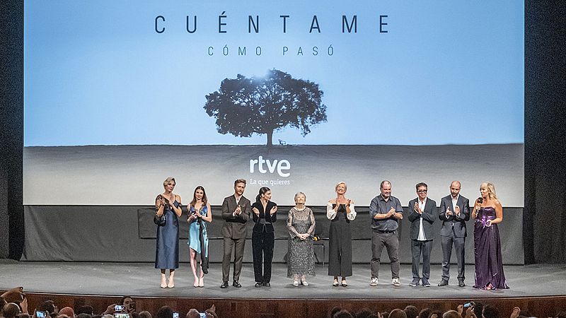 Presentación de la última temporada de 'Cuéntame cómo pasó' en el Festival de Cine de San Sebastián 2023