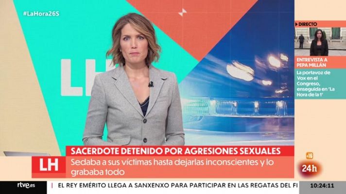 Detenido un sacerdote, que ejerció en Melilla, por presuntas agresiones sexuales a varias mujeres.