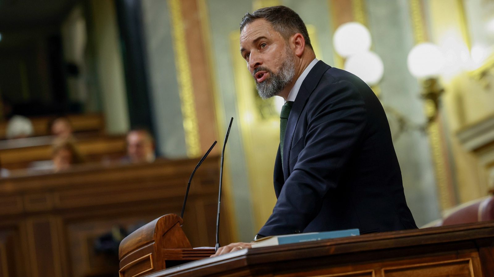 Investidura de Feijóo | Abascal (Vox) replica a Feijóo