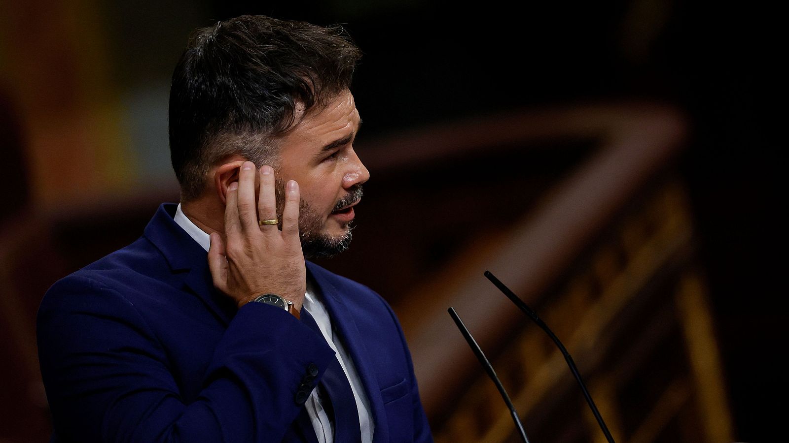 Investidura de Feijóo | Rufián asegura que la amnistía es una solución