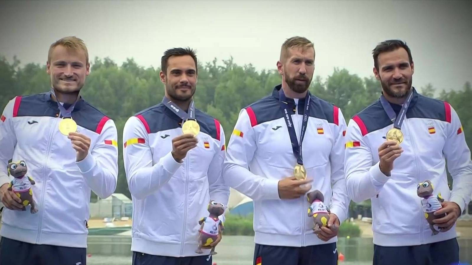 Los 'guerreros' del K4, camino a París 2024 - ver ahora