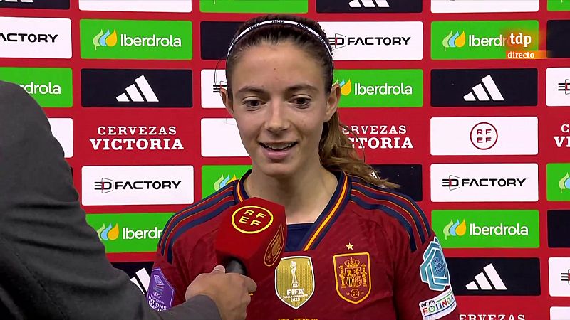 Aitana Bonmatí: "Es un orgullo ver así el estadio, el Mundial ha sido un antes y un después"