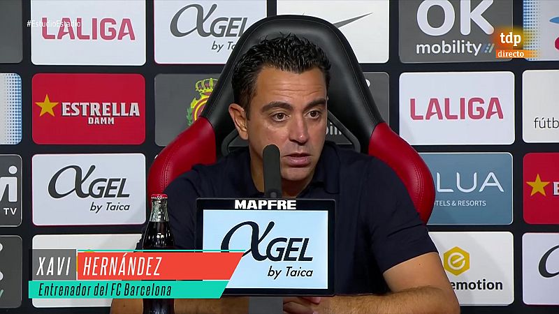 Xavi Hernández: "Hemos tenido errores puntuales. Ahí está el problema"