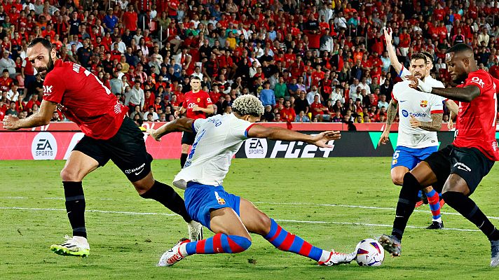 Resúmenes de LaLiga - Mallorca - FC Barcelona: resumen de la 7ª jornada de Liga