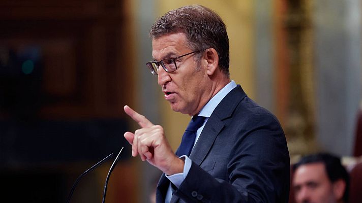 Especiales informativos - Feijóo asegura que no quiere los votos de Bildu