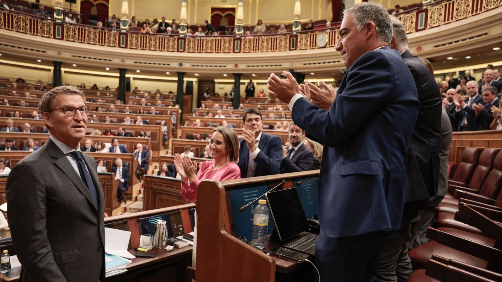 Investidura | El Congreso rechaza la investidura de Feijóo