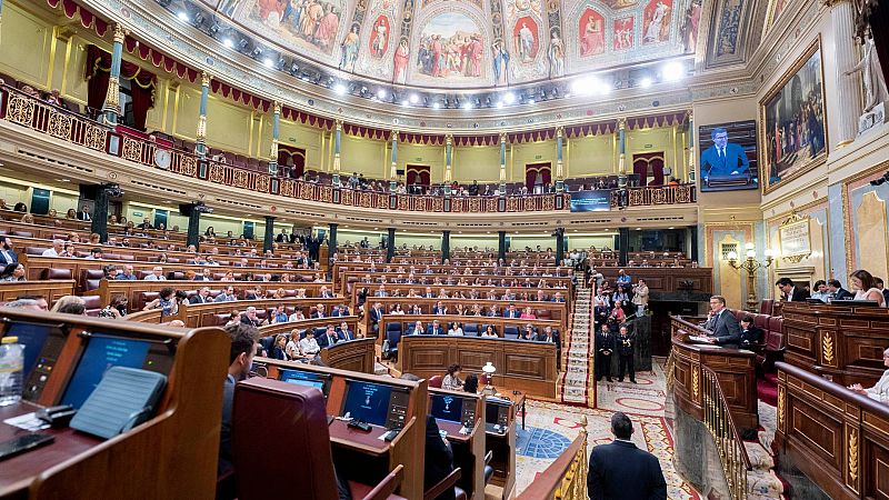 Los portavoces de PSOE, Vox, Sumar y ERC reaccionan a la primera votación de investidura de Feijóo