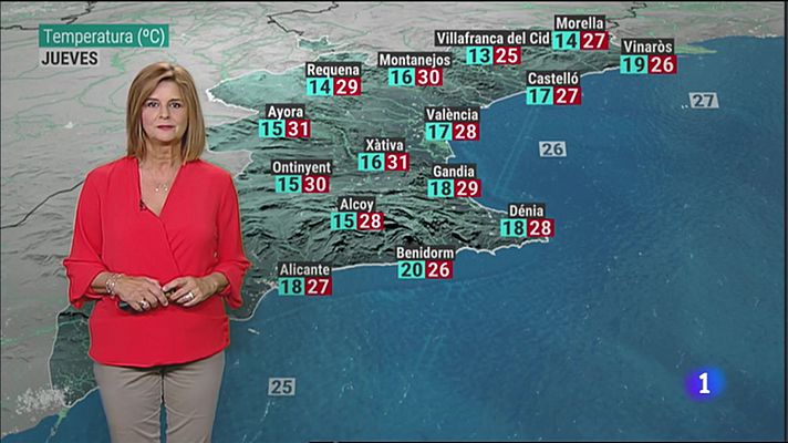 L'informatiu - Comunitat Valenciana - El Tiempo en la Comunitat Valenciana - 27/09/23