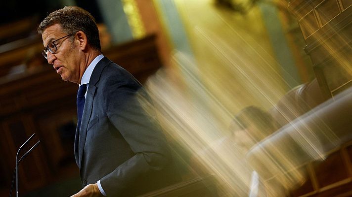 Telediario 2 - Feijóo considera que el debate de investidura "valido la pena" y que sale con su "integridad política intacta"