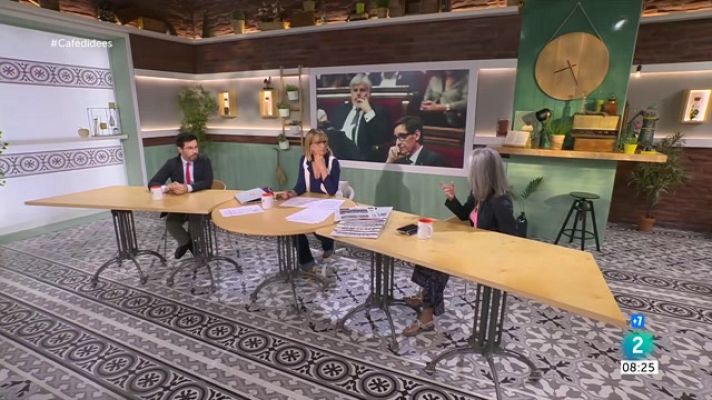 Cafè d'idees - Ernest Urtasun, coparenting i 'Miércoles que parecen jueves'