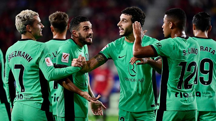 Osasuna - Atlético de Madrid : resumen de la 7ª jornada de Liga | Primera