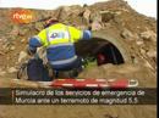  - Simulacro de terremoto en Murcia