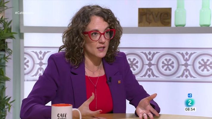Cafè d'idees - Tània Verge a Sánchez: "Aquesta investidura té un preu"