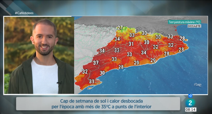 El temps - L'octubre començarà amb calor de rècord
