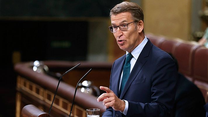 Especiales informativos - Feijóo defiende su proyecto antes de la segunda votación