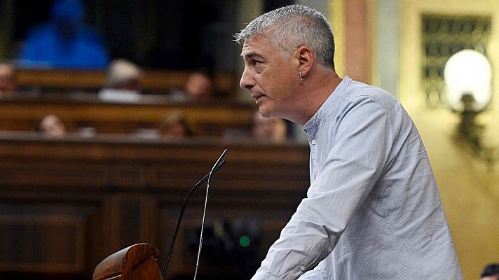 Matute (EH-Bildu) a Feijóo: "Hoy el Congreso le está poniendo un cordón sanitario"