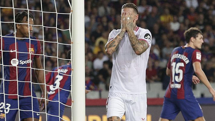 Resúmenes de LaLiga - FC Barcelona- Sevilla: resumen de la 8ª jornada de Liga | Primera