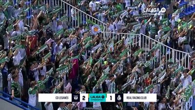 Legans - Racing: resumen del partido de la 8 jornada | Segunda