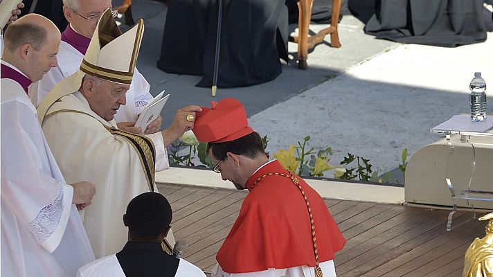 Telediario Fin de Semana - El papa Francisco nombra 21 nuevos cardenales