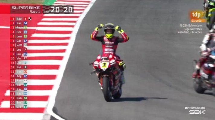 Mundial de Superbike - Bautista logra la victoria en la Carrera 1 de Portimao
