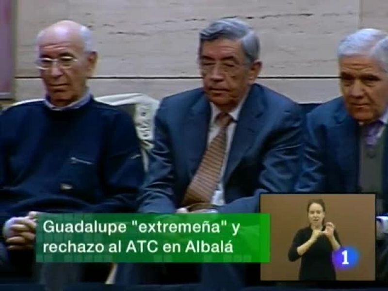  Noticias de Extremadura. Informativo Territorial de Extremadura. (18/02/2010)