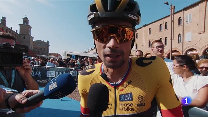 Telediario Fin de Semana - Roglic confirma su marcha de Jumbo Visma