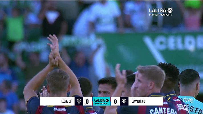 Resúmenes de LaLiga - Elche - Levante: resumen del partido de la 8ª jornada | Segunda
