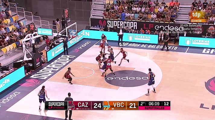 Baloncesto en RTVE - Mejores momentos: Casademont Zaragoza - Valencia BC