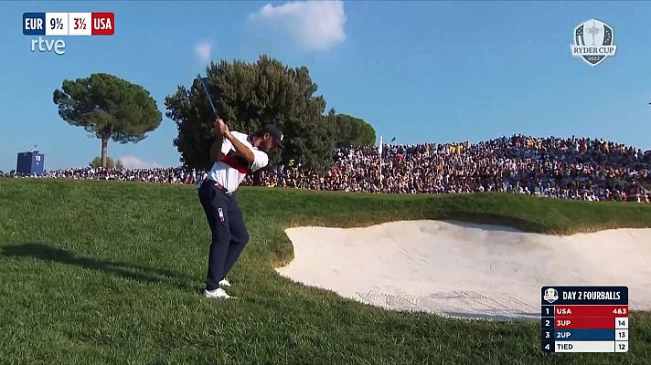 Telediario Fin de Semana - Europa, a un paso de levantar la Ryder Cup