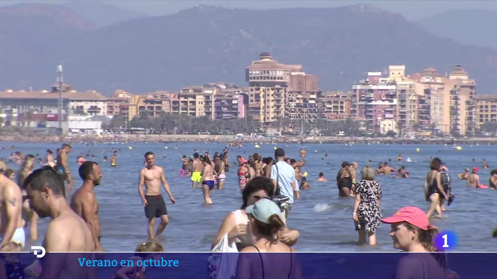 Octubre comienza con calor de verano -Ver ahora