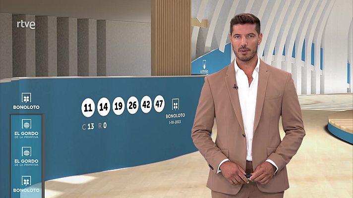 Loterías - Sorteo de la Bonoloto y El Gordo de la Primitiva del 01/10/2023