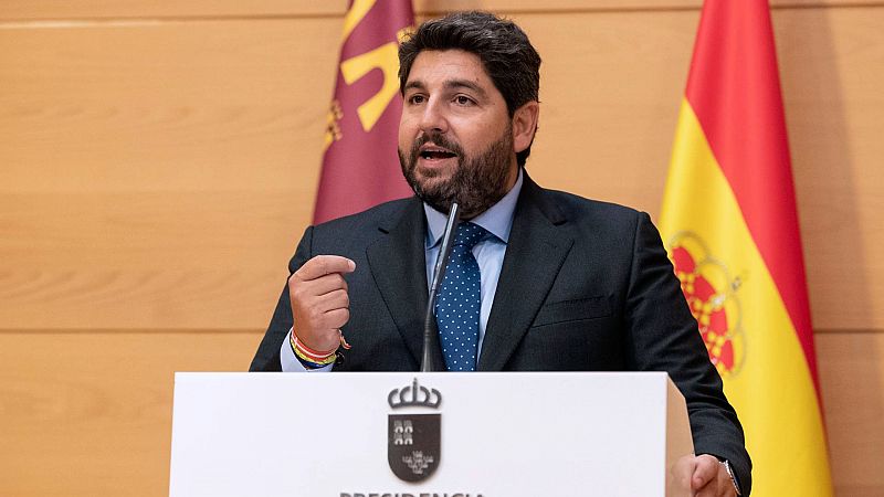 López Miras espera que se inicie "lo antes posible" la investigación tras el incendio en Murcia