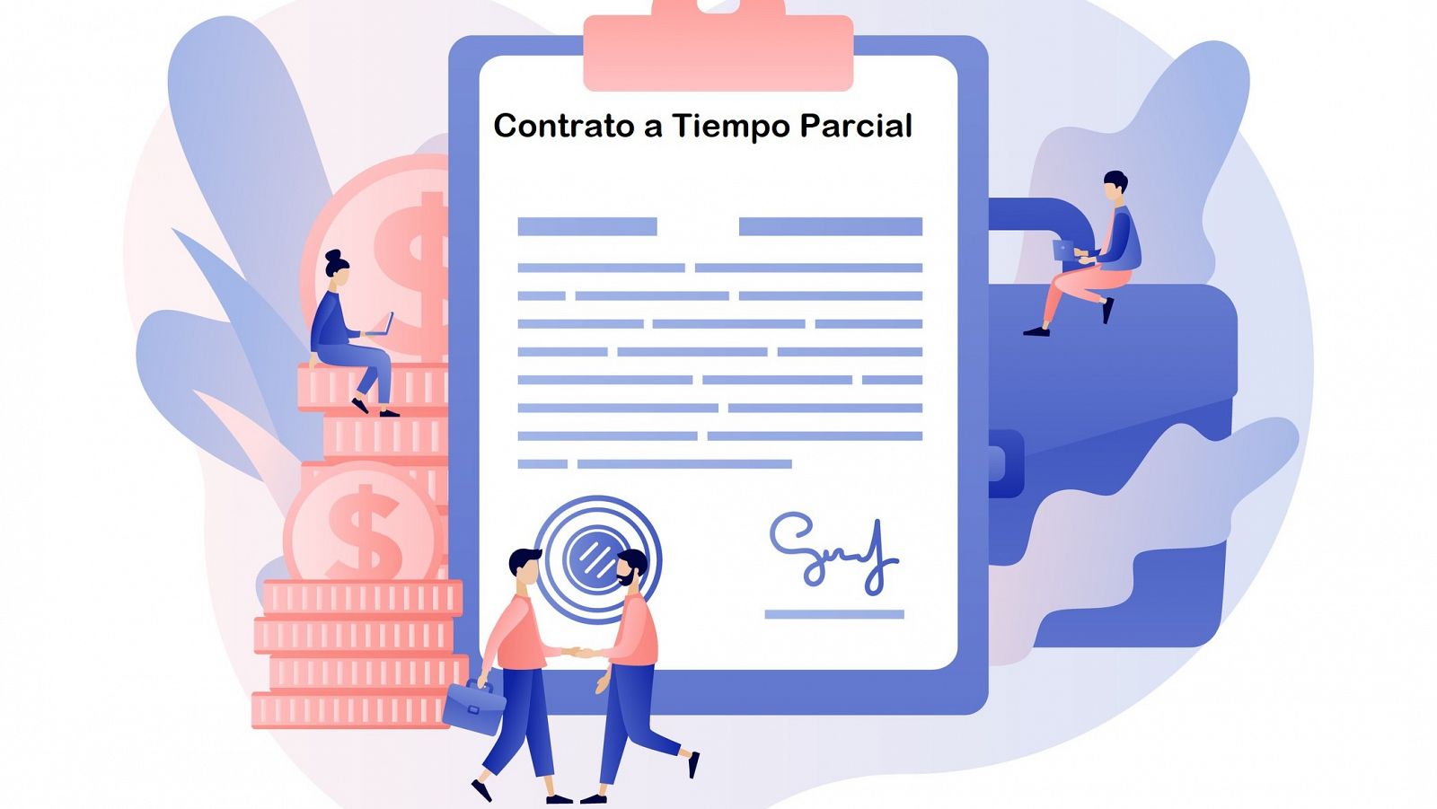 Los trabajadores a tiempo parcial cotizan igual que a tiempo completo